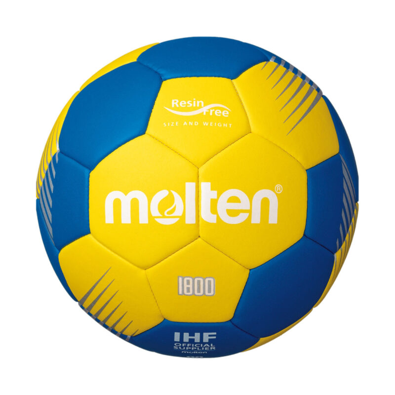 PIŁKA RĘCZNA MOLTEN żółto-niebieska H00F1800-YB