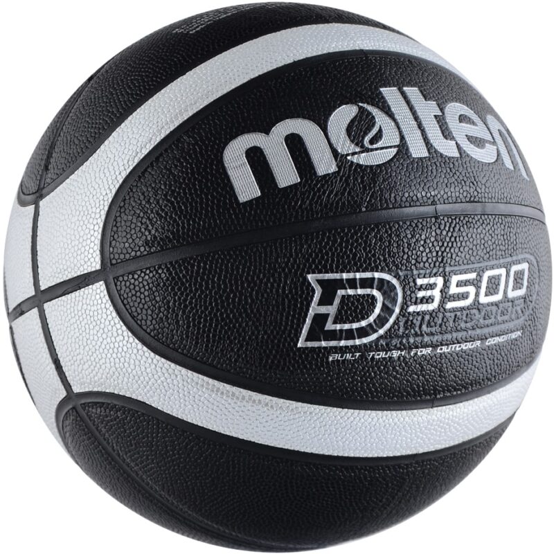 PIŁKA KOSZYKOWA MOLTEN czarna B7D3500 KS - obrazek 2
