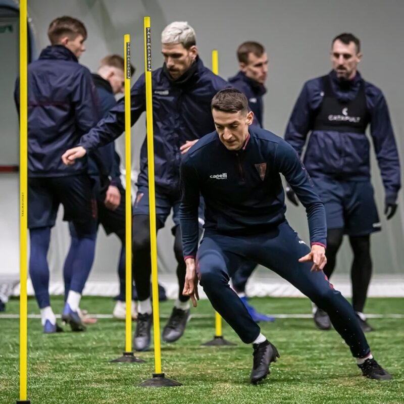 10x LASKA TRENINGOWA 1,6 m Pomarańczowy