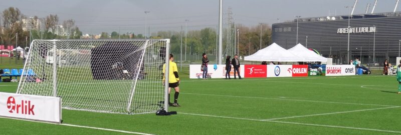 BRAMKA ALUMINIOWA DO PIŁKI NOŻNEJ  5 x 2 m przenośna - obrazek 5