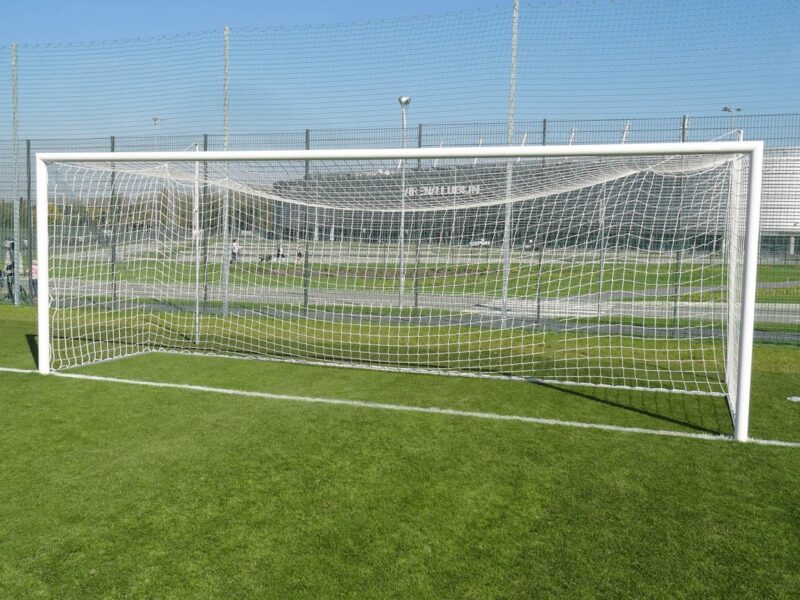 BRAMKA ALUMINIOWA SENIOR 7,32 x 2,44 m MOCOWANA W TULEJACH - obrazek 2